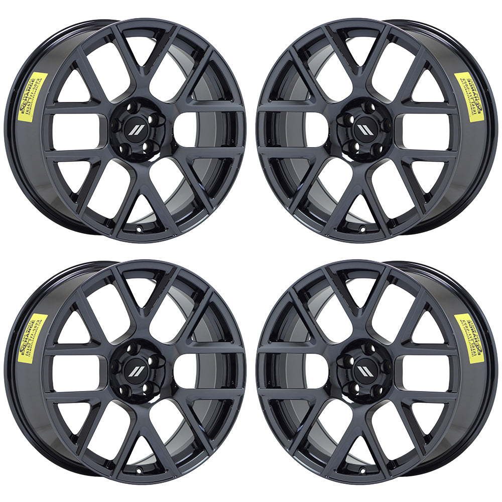 20" Dodge Charger Challenger ScatPack Black Chrome wheels rims Factory OEM 2527